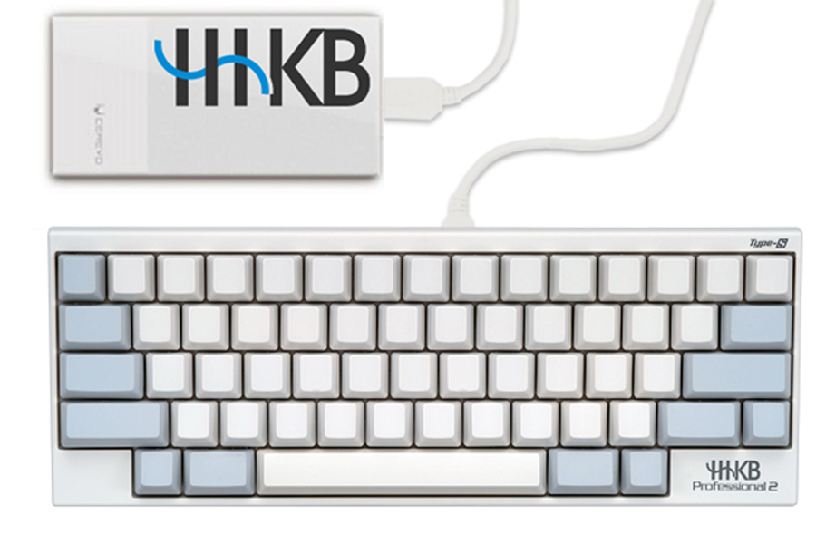 Happy Hacking Keyboard Professional2 Type-S 白／無刻印（英語配列）   EneBRICKセット