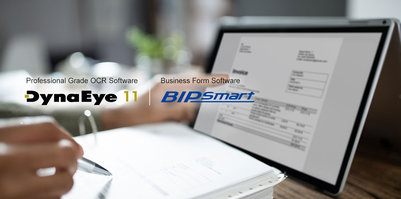 Professional Grade OCR Software DynaEye 10 | Business Form Software BIP Smart