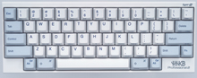 Happy Hacking Keyboard Professional Type-S 英語配列モデル上面
