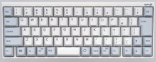 Happy Hacking Keyboard Professional JP Type-S 日本語配列モデルかな無刻印上面