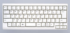 Happy Hacking Keyboard Lite2 日本語無刻印モデル斜め上面