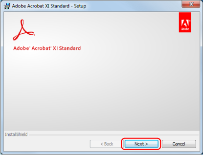 Adobe Acrobat XI Standard Setup