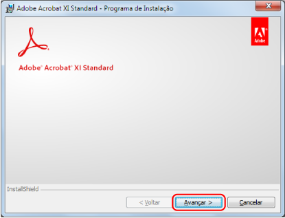 Adobe Acrobat XI Standard - Programa de Instalacão