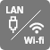 有線LAN／Wi-Fi接続