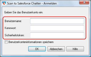 Scan to Salesforce Chatter