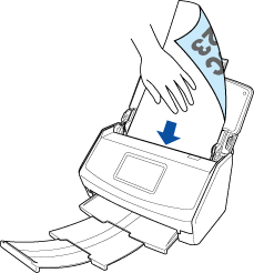 Holding the Document with Your Hand