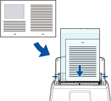 Scansione di documenti di formato maggiore di A4 o Lettera
