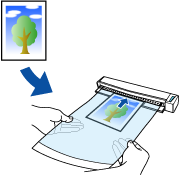 Scanning a Document That Can Be Damaged Quite Easily