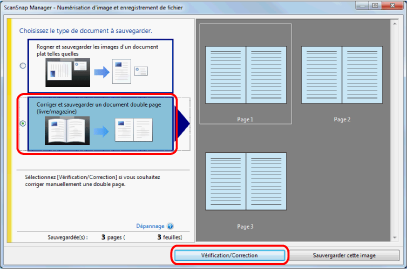 ScanSnap Manager - Numérisation d'image et enregistrement de fichier