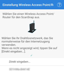 Bildschirm [Einstellung Wireless Access Point/Router]