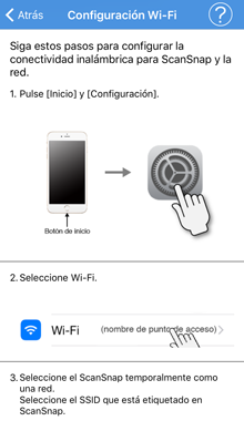 Pantalla [Configuración Wi-Fi]