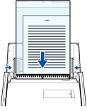 Loading the Document in the ScanSnap